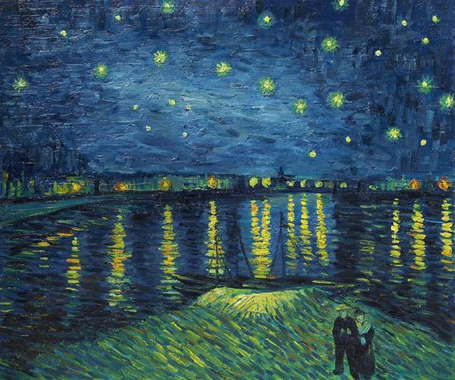 Critical Analysis Starry Night Over The Rhone Essay