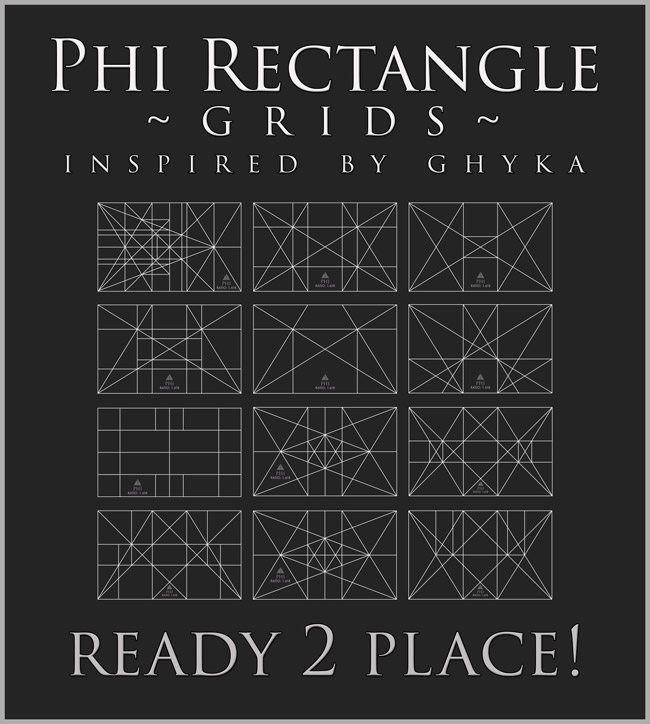 Dynamic Symmetry Grids for Photographers and Painters